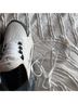 Nike White Gray Sneakers Size 5 - photo 4