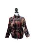 Johnny Was Paisley Black Multi Color Jacket Size XS - photo 1