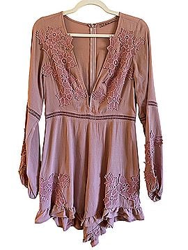For Love & Lemons feminine Romper (view 2)