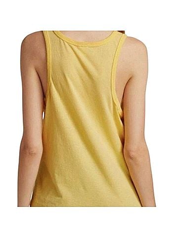 RE/DONE Relaxed Cotton Beach Tank Tank Top (view 2)