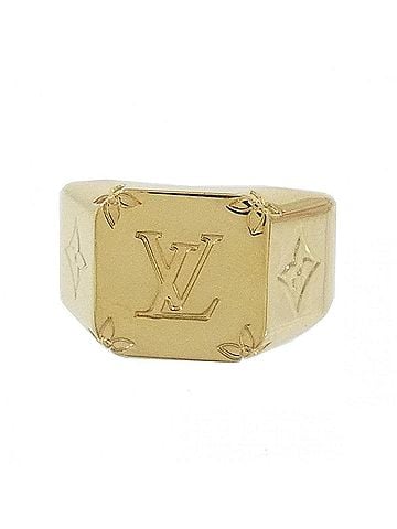 Louis Vuitton Louis Vuitton Signet Ring Monogram L M80191 (view 1)