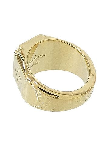 Louis Vuitton Louis Vuitton Signet Ring Monogram L M80191 (view 2)