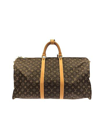 Louis Vuitton Louis Vuitton Monogram Keepall Bandoulière 55cm M41414 Boston Bag (view 2)