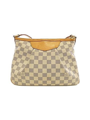 Louis Vuitton Louis Vuitton Damier Azur Siracusa PM N41113 Shoulder Bag (view 2)