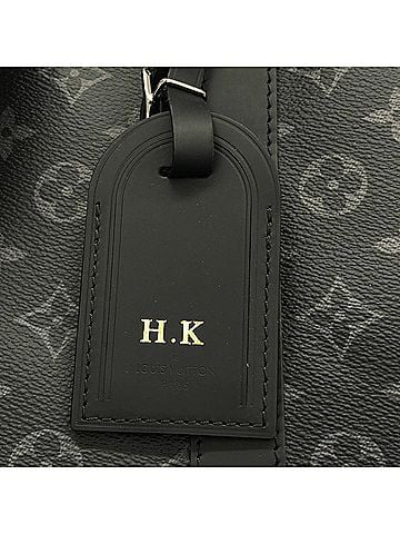 Louis Vuitton Louis Vuitton Monogram Eclipse Keepall Bandoulière 55cm M40605 Boston Bag (view 2)