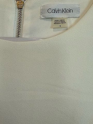 Calvin Klein Ruffle Sleeve Sheath Dress Cocktail Dress (view 2)