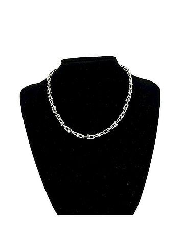 Tiffany & Co. TIFFANY&Co. Tiffany HardWear Small Link Necklace, Sterling Silver 925, Accessory, Item Number 25803 (view 2)