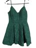 Lulus 100% Polyester Floral Green Cocktail Dress Size XS - photo 1