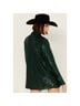 Show Me Your Mumu Solid Green Jacket Size XXL - photo 5