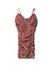 Leyva's Floral Pink Cocktail Dress Size S - photo 1