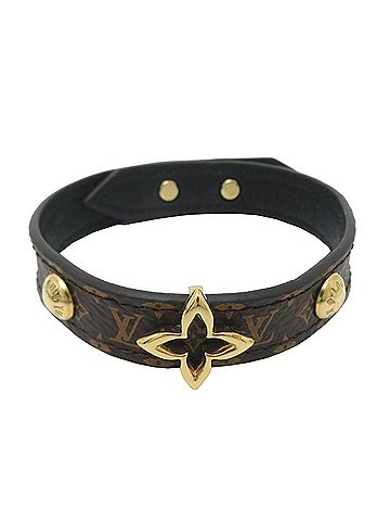 Louis Vuitton Louis Vuitton Bracelet Blooming BL Women's M6534 (Discontinued) Monogram Brown (view 1)