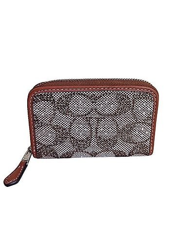 Coach Essential Small Zip Around Card Case Wallet (view 1)