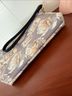 Betsey Johnson 100% Polyurethane 100% Polyester Floral Gray Multi Color Wristlet One size - photo 10