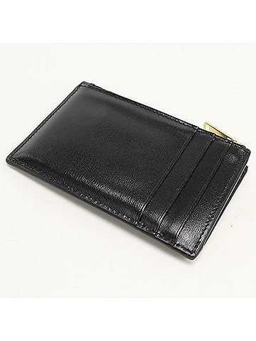Céline CELINE Triomphe Women's Wallet/Coin Case, Black (view 2)