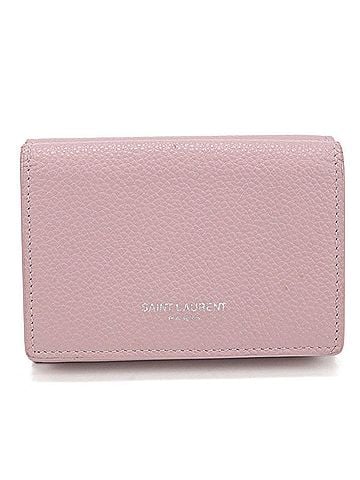 Saint Laurent SAINT LAURENT Tri-fold Wallet 459784 Women's Pink (view 1)