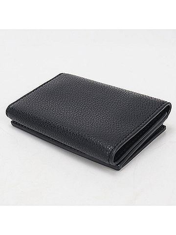 Saint Laurent SAINT LAURENT Saint Laurent Tri-fold Wallet 607925 Compact Women's Black (view 2)