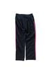Adidas 100% Polyester Black Blue Pink Active Pants Size M - photo 2