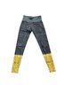 Onzie Graphic Yellow Black Leggings Size XS - photo 1