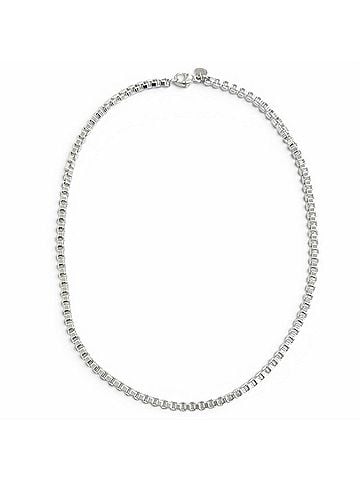 Tiffany & Co. TIFFANY&Co. Tiffany Venetian Necklace, 925 Sterling Silver, Weight 38.8g, Women's, Highly Recommended! (view 1)