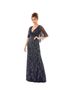 Mac Duggal 100% Polyester Blue Cocktail Dress Size 14 - photo 2