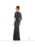 Mac Duggal 100% Polyester Blue Cocktail Dress Size 14 - photo 3
