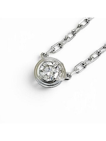 Cartier Cartier SIS607 Damour SM Diamond Necklace, 750 WG White Gold, 41cm Length, 2.91g Weight, Women's. (view 1)