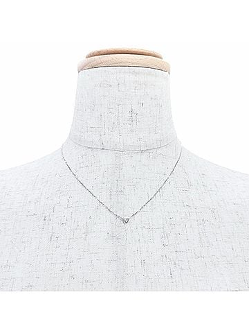 Cartier Cartier SIS607 Damour SM Diamond Necklace, 750 WG White Gold, 41cm Length, 2.91g Weight, Women's. (view 2)