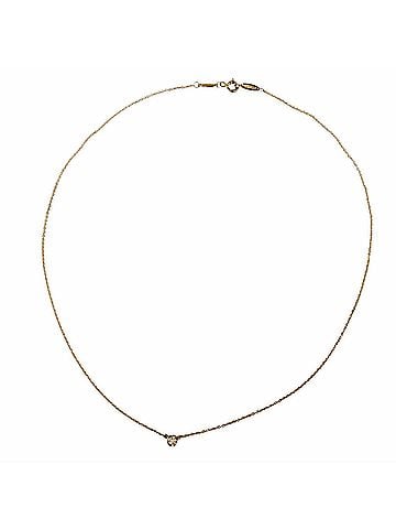 Tiffany & Co. TIFFANY&Co. Tiffany & Co. Elsa Peretti By the Yard 1P Diamond Necklace 750 (YG) Approx. 0.05ct Yellow Gold Weight 1.77g Women's (view 2)
