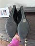 Tory Burch Black Wedges Size 6 1/2 - photo 4