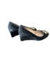 Tory Burch Black Wedges Size 6 1/2 - photo 2