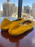 Sam Edelman 100% Suede Solid Yellow Flats Size 9 - photo 9