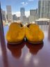 Sam Edelman 100% Suede Solid Yellow Flats Size 9 - photo 5