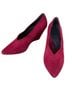 Pied Juste 100% Suede Solid Red Heels Size EU 37 - photo 1