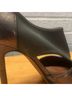 Donald J Pliner 100% Leather Brown Gold Heels Size 9 - photo 7