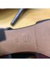 Donald J Pliner 100% Leather Brown Gold Heels Size 9 - photo 3