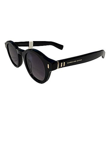Carolina Lemke Black Sonix Round Sunglasses (view 2)