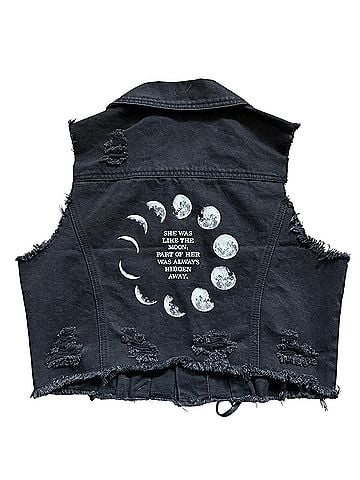 killstar Denim Vest (view 2)