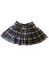 Forever 21 Plaid Black Gray Casual Skirt Size XS - photo 2