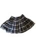 Forever 21 Plaid Black Gray Casual Skirt Size XS - photo 1