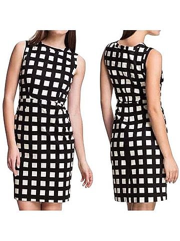 Kate Spade New York The Lorelei Check Dress Cocktail Dress (view 1)