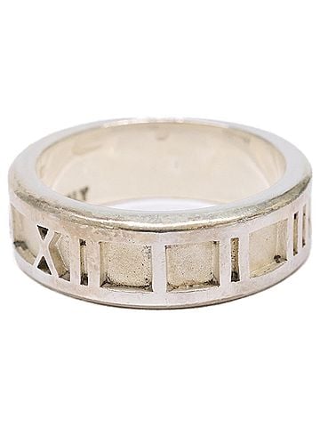 Tiffany & Co. TIFFANY&Co. Tiffany & Co. 925 Atlas Ring, Silver, Women's Ring (view 1)