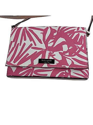 Kate Spade New York Small leaf print  Leather Crossbody Bag (view 2)