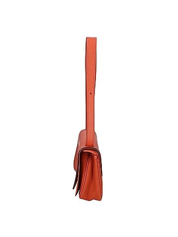 Hermès HERMES (Hermes) ?I stamp Vache Liège x Toile H Sac Colorado PM Shoulder Bag Orange Silver Hardware Women's (view 2)