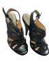 Calvin Klein 100% Leather Black Heels Size 6 - photo 2