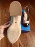 Stuart Weitzman 100% Leather Color Block Black Ivory Heels Size 5 - photo 3