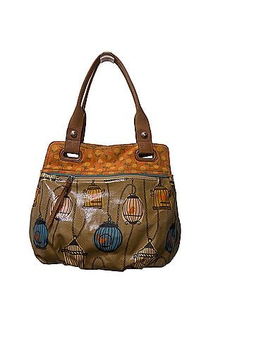 Fossil Leather Tote (view 2)