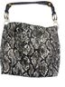 Penelope Ann Snake Print Black White Shoulder Bag One size - photo 2