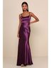Lulus 97% Polyester 3% Spandex 100% Polyester Purple Cocktail Dress Size XL - photo 5