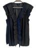 Current Air 100% Polyester Solid Blue Sleeveless Blouse Size S - photo 1