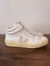 VEJA 100% Leather White Sneakers Size 8 1/2 - photo 3